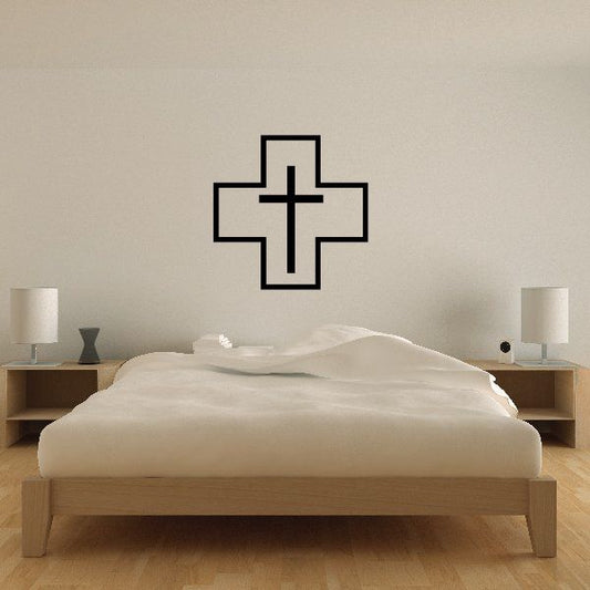 Image of Ambulance Paramedic Medical Symbol Wall Decal - Vinyl Decal - Car Decal - Business Sign - MC386