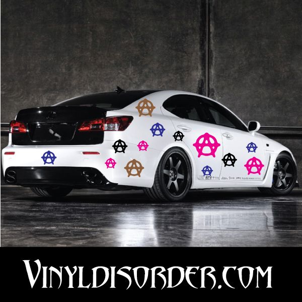 Anarchy Wall Decals Kit