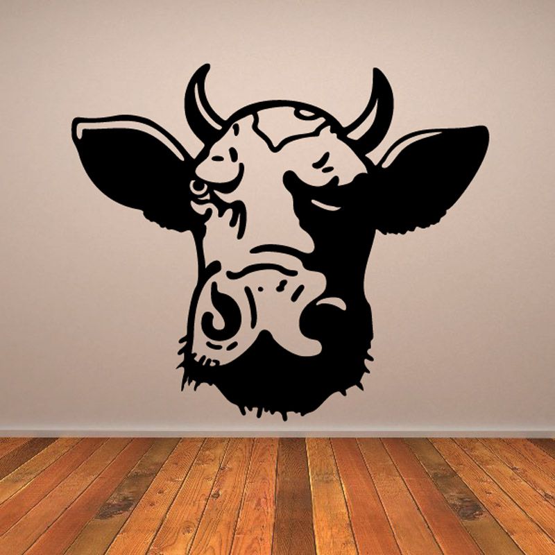 Angus Cow Cattle Standing Decal – Vinyl Disorder