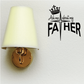 Wall decal with 'Ask me About My FA/THER' text, crown and cross