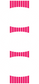 Die-cut breast cancer sticker with stacked ovals reading Hope, Faith, Cure; pink striped accents