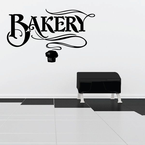 Image of Bakery Wall Decal - Vinyl Decal - Car Decal - Business Sign - MC537