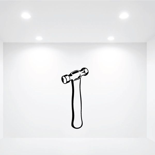 Image of Ball Peen Hammer Decal