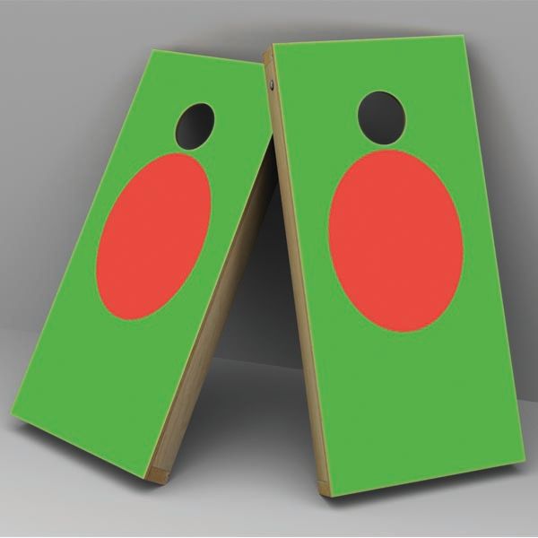 Bangladesh Flag Cornhole Board Vinyl Decal Wrap