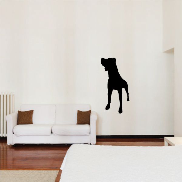 Image of Barking Rottweiler Decal