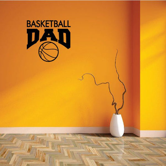 Image of Basketball Dad Decal