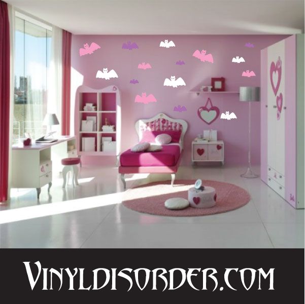 Bats Wall Decals Kit