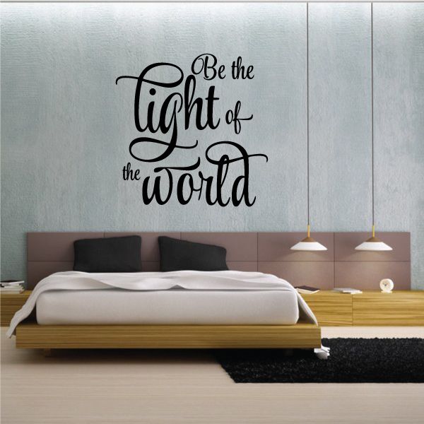 Image of Be the Light Wall Decal