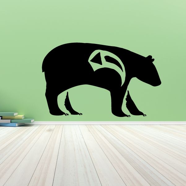 Image of Bear Native Southwestern Decal