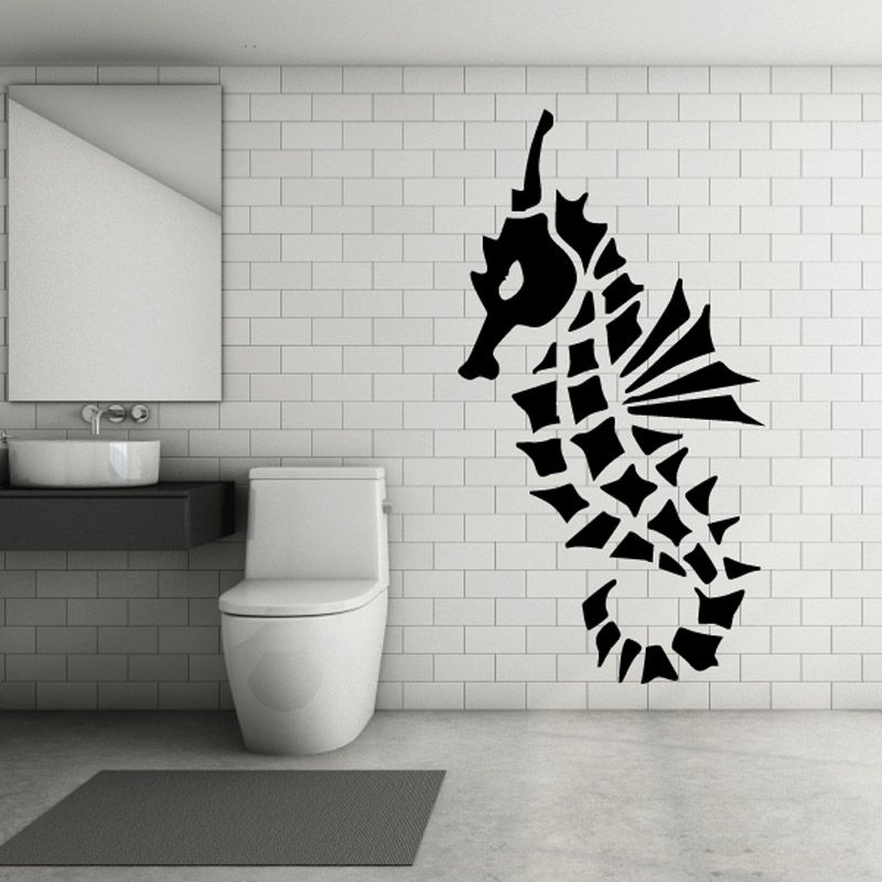 Image of Big Belly Seahorse Decal