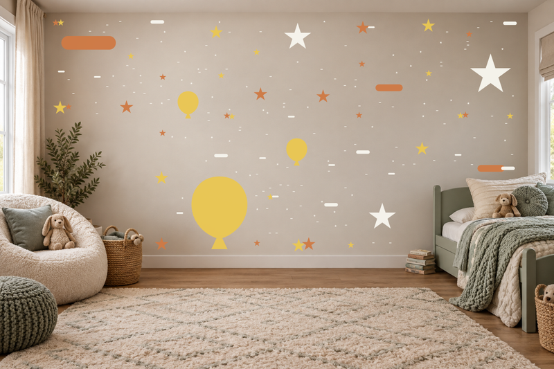 Birthday Confetti Wall Decal Kit