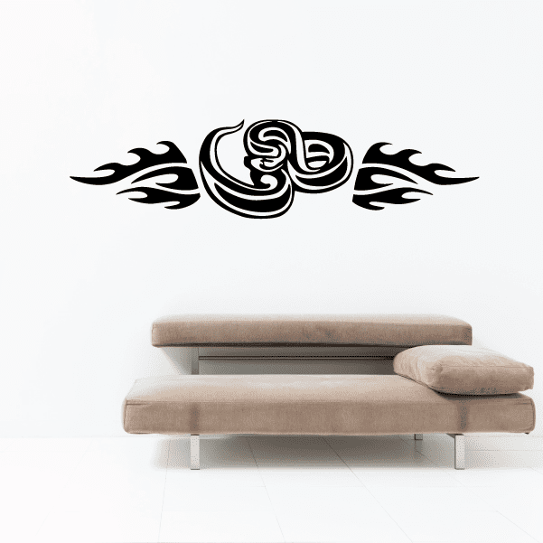 Image of Blaze Wings Snake Decal