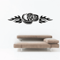 Snake wings decal with black tribal design