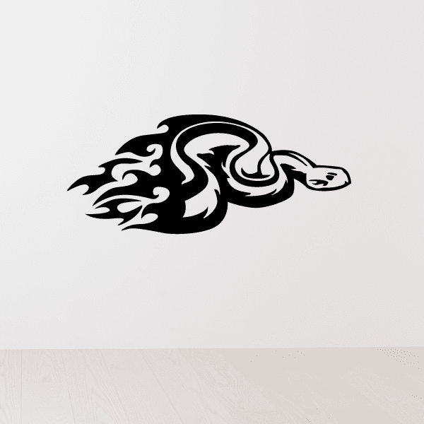 Image of Blazing Dash Snake Decal