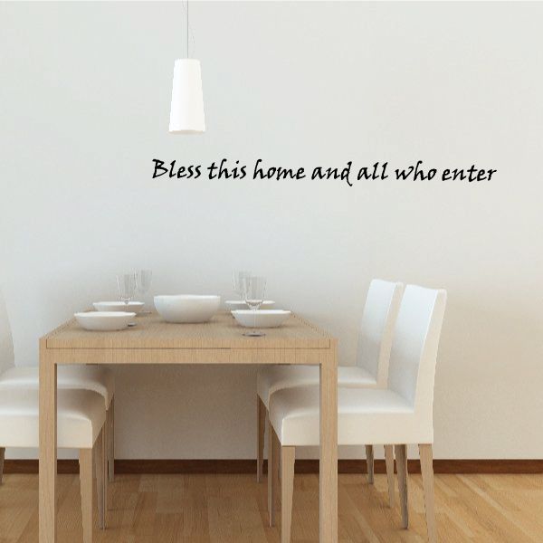 Image of Bless this Wall Decal