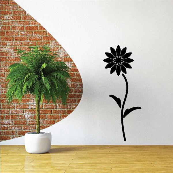 Image of Blooming Daisy Flower Decal