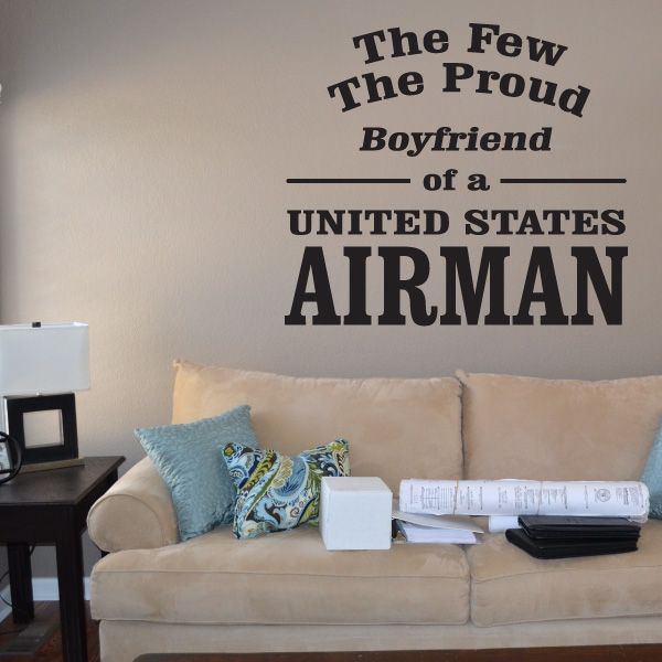 Image of Boyfriend of an Airman Decal