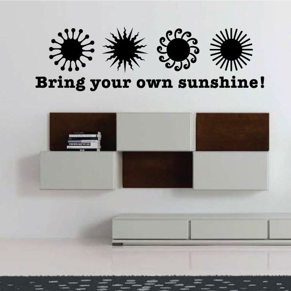 Image of Bring Your Own Sunshine Decal