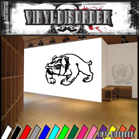 Bulldog Workout Decal