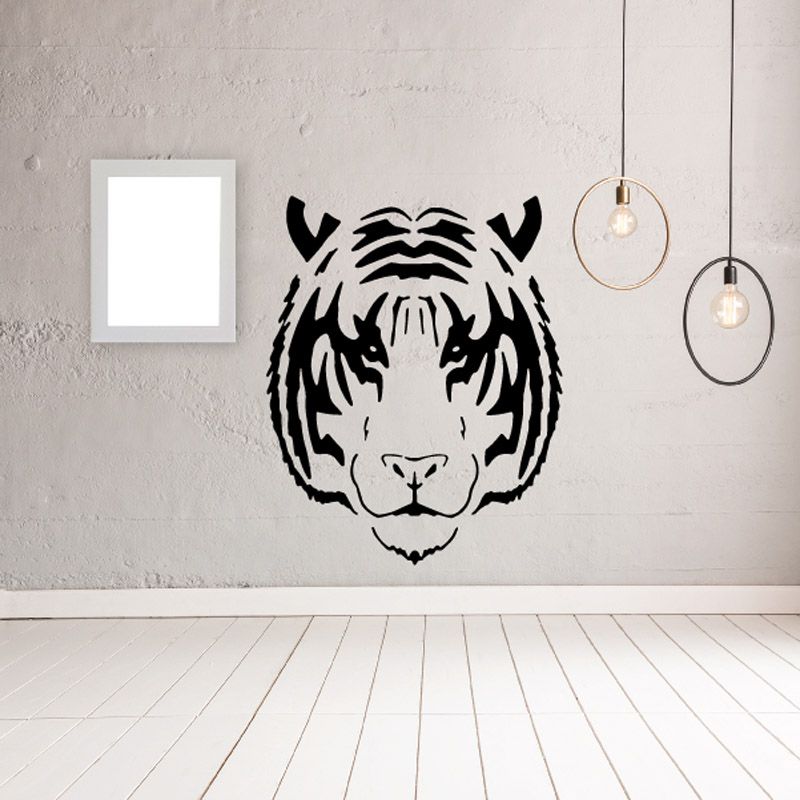 Image of Calm Tiger Head Decal