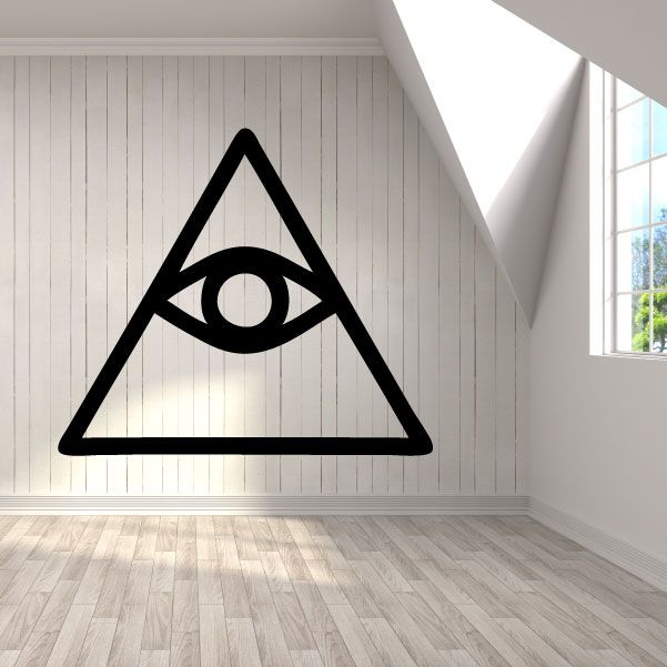 Image of Cao Dai Eye of Providence Decal