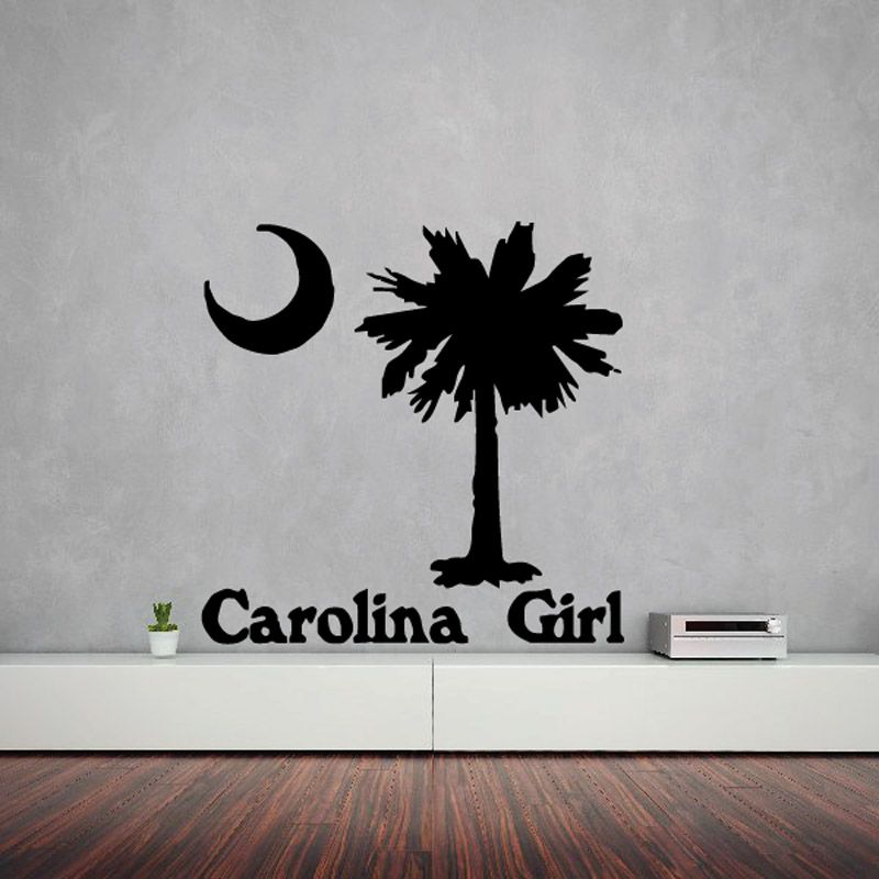 Image of Carolina Girl Decal