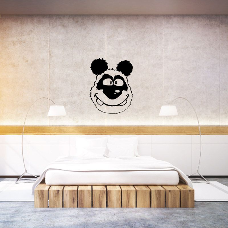 Image of Cartoon Panda Decal