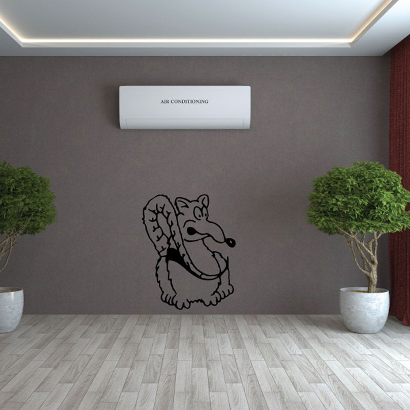 Image of Cartoon Standing Mouse Decal