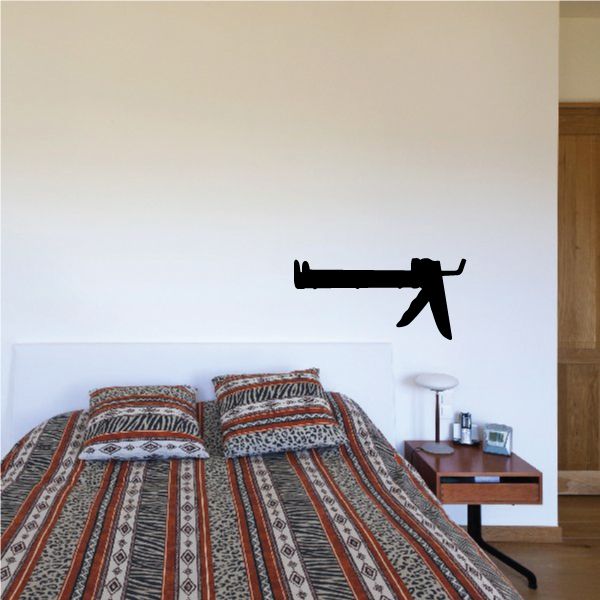 Image of Caulking Gun Decal 