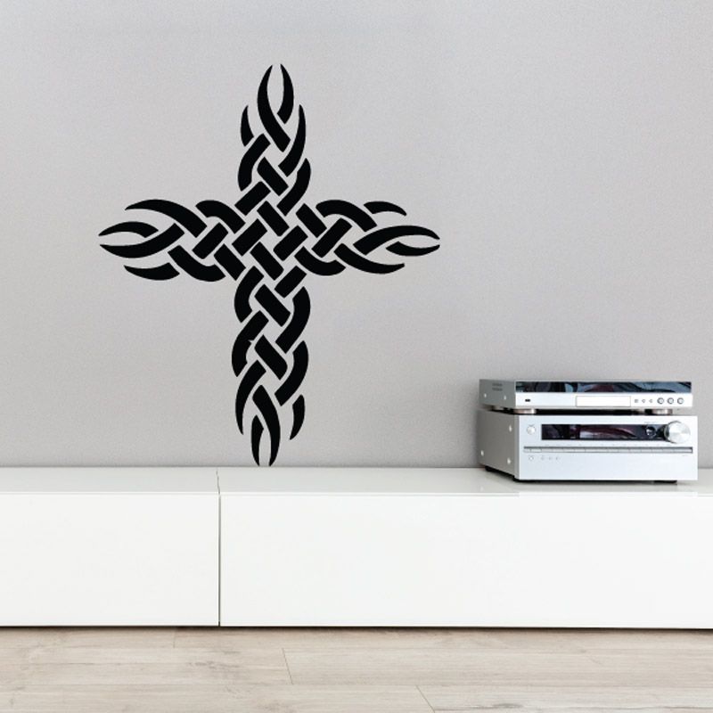 Image of Celtic Knot Cross Decal