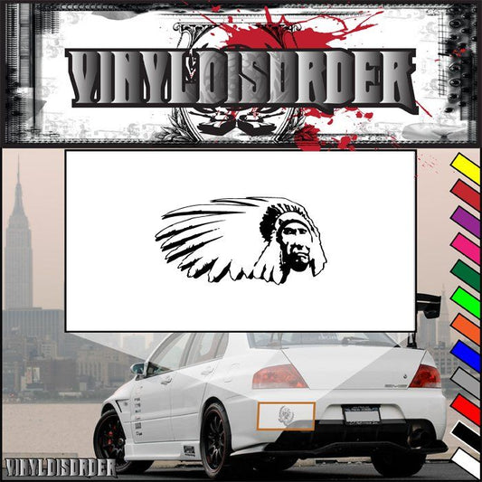 Image of Chief Headdress Decal