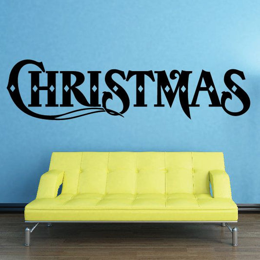 Image of Christmas Wall Decal - Vinyl Decal - Car Decal - Business Sign - MC541