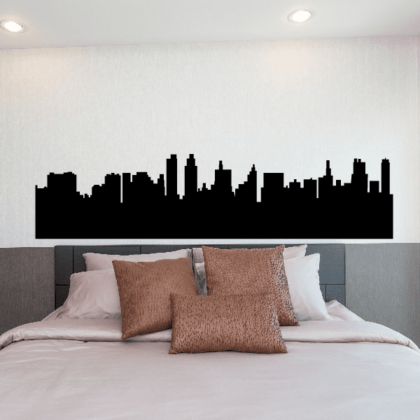 Image of Civic Skyline Cityscape Decal