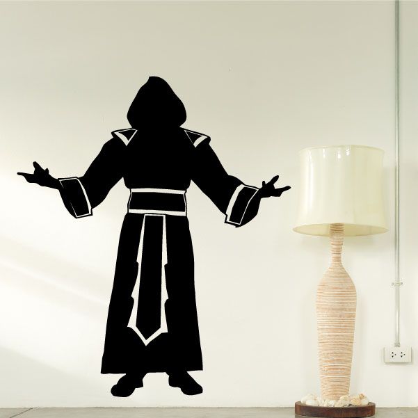 Image of Cloaked Monk Decal