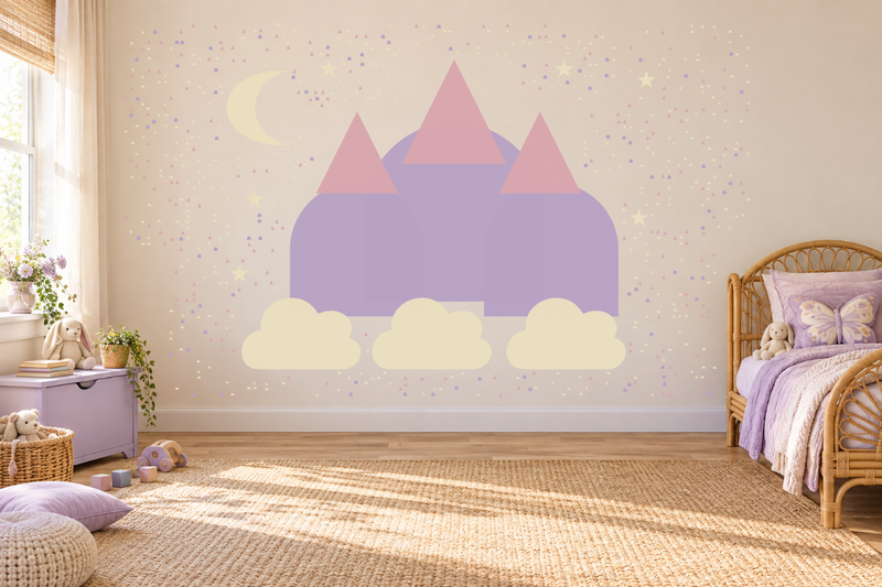 Cloud Castle Wall Decal Kit