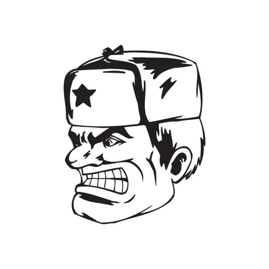 Image of Communist Soldier Decal