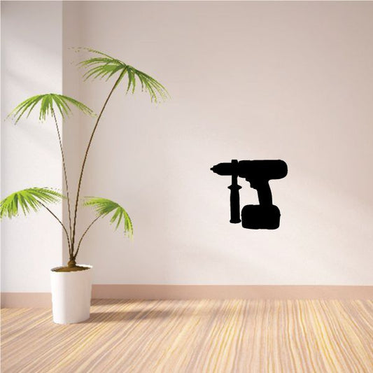 Image of Cordless Drill Hammer Decal 