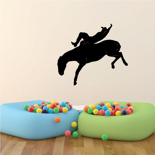 Image of Cowboy Wall Decal - Vinyl Decal - Car Decal - 190