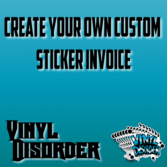 Create Your Own Sticker Invoice