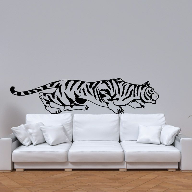 Image of Crouching Hunter Tiger Decal