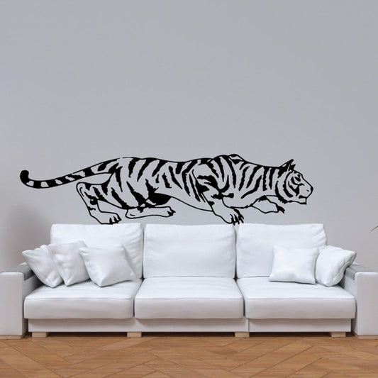 Image of Crouching Hunter Tiger Decal