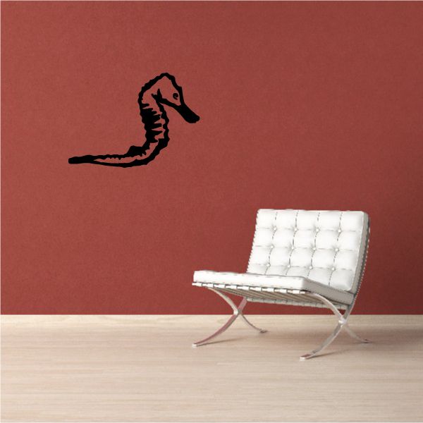 Image of Curious Seahorse Decal