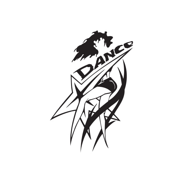 Image of Dancer Star Decal