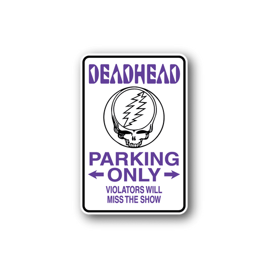 Image of Deadhead Parking Only Sticker