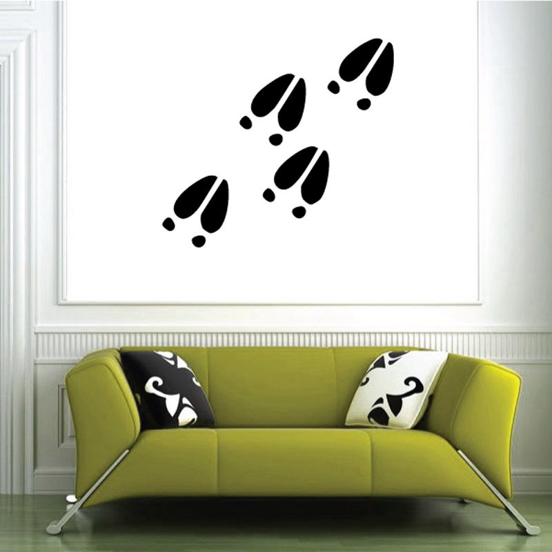 Image of Deer Track Decal