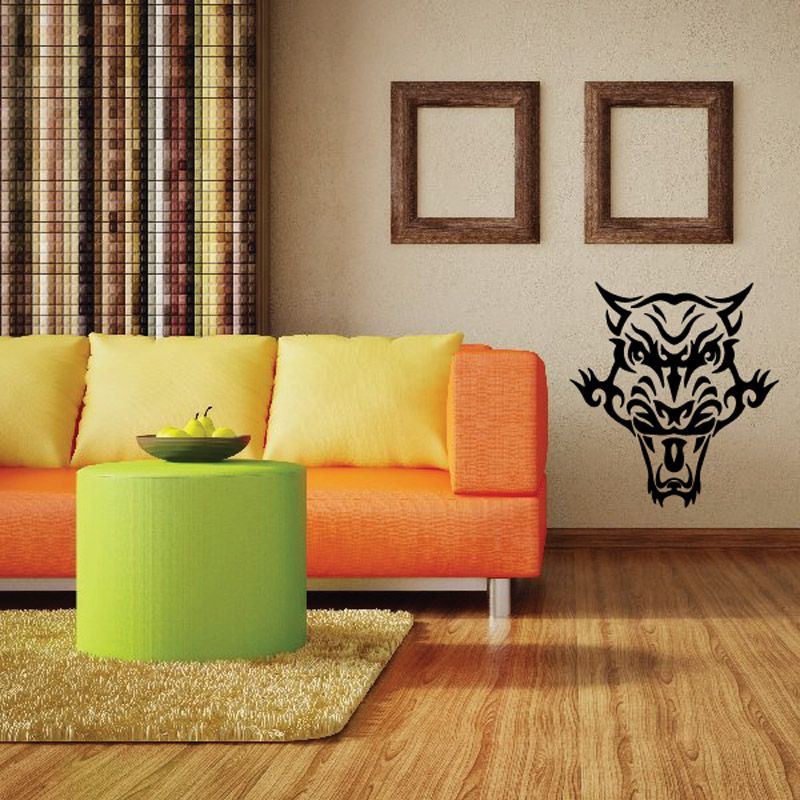 Image of Demon Tiger Head Decal