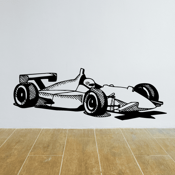 Image of Detailed Indy Car Decal