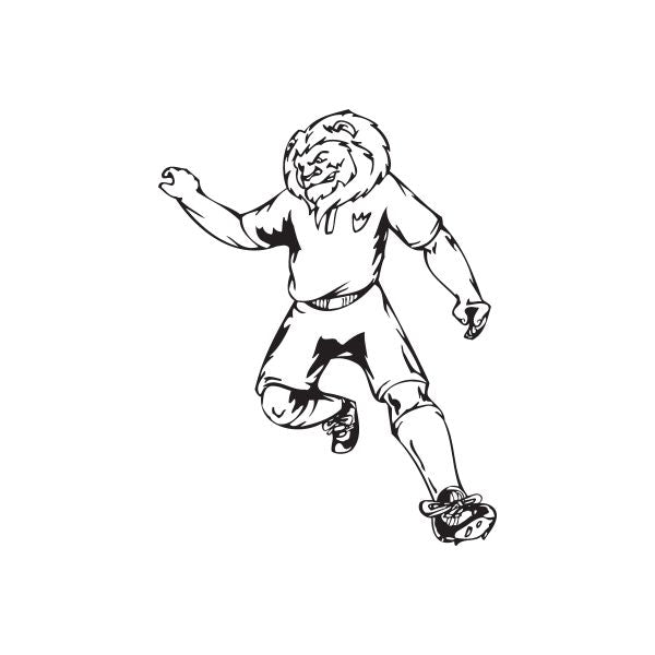 Image of Detailed Soccer Wall Decal - Vinyl Decal - Car Decal - DC 012