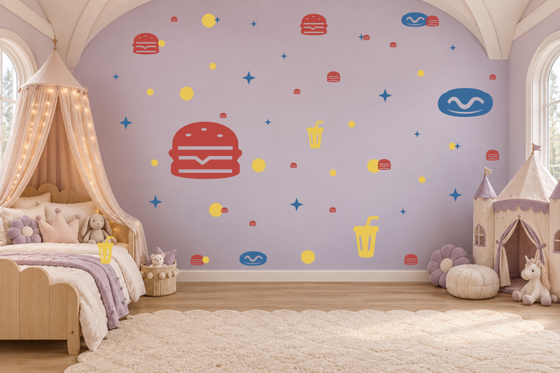 Diner Delights Wall Decal Kit