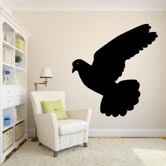 Image of Drifting Pigeon Decal